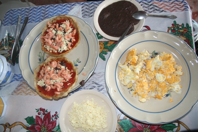 A tasty roadside meal.