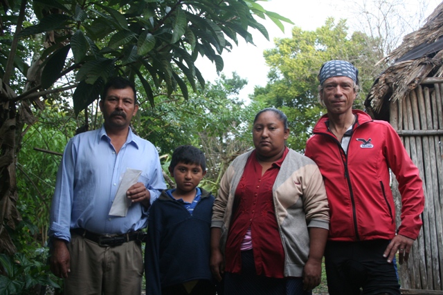 Jaziel and his kind parents.