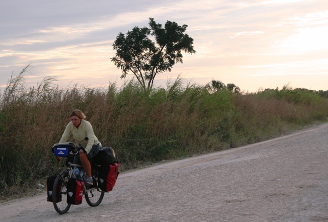 Biking in Belize