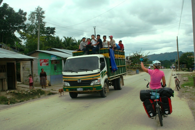 Biking in Guatemala