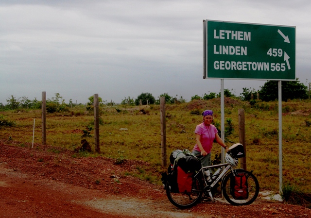 A long slog to Georgetown--Cycling in Guyana.