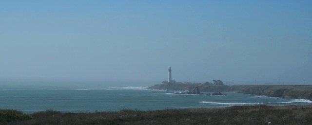 One of the many roamantic lighthouses that dot the coast.