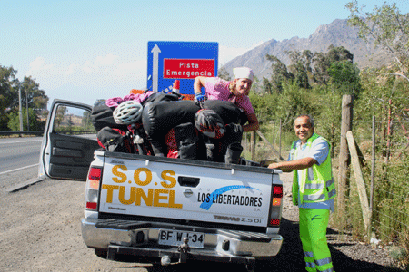 S.O.S. Tunel?  NO WAY!  Just when we're forced  to, but not his time around.
