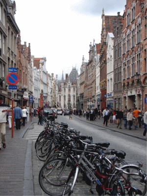Belgians love bikes.