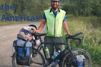 Touring Talk episode 4: Cycling the Americas with Tyson Schimschal by worldbiking &nbsp; Name: Tyson Schimschal Country: Canadian, but currently living in Seattle Route: Ushuaia to Alaska beginning in December 2009, finishing in September 2011 Bike Touring  Philosophy: “If you’re having fun, you’re doing it...