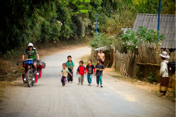 The Path Less Pedaled through Laidback Laos Cross some borders and you’d hardly know you’d switched countries. Roll across the 49th parallel from the US into Canada and you’ll soon spot a Walmart, a Safeway and a Pizza Hut. Switch from the Chilean side of Tierra del Fuego to Argentina’s half of...