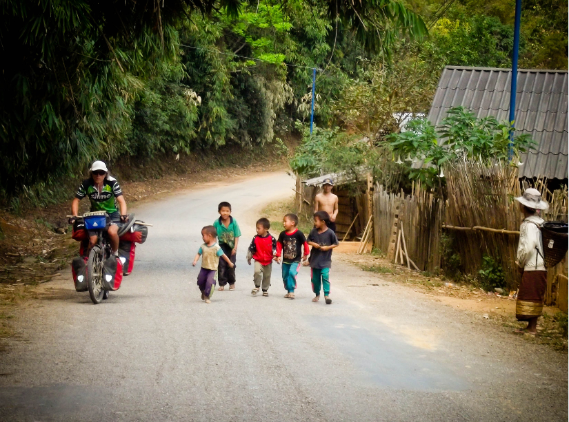 The Path Less Pedaled through Laidback Laos