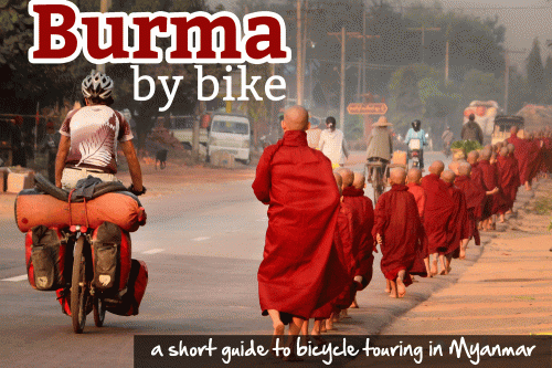 guide to bicycle touring in Myanmar