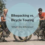 What is the difference between bikepacking and bicycle touring?