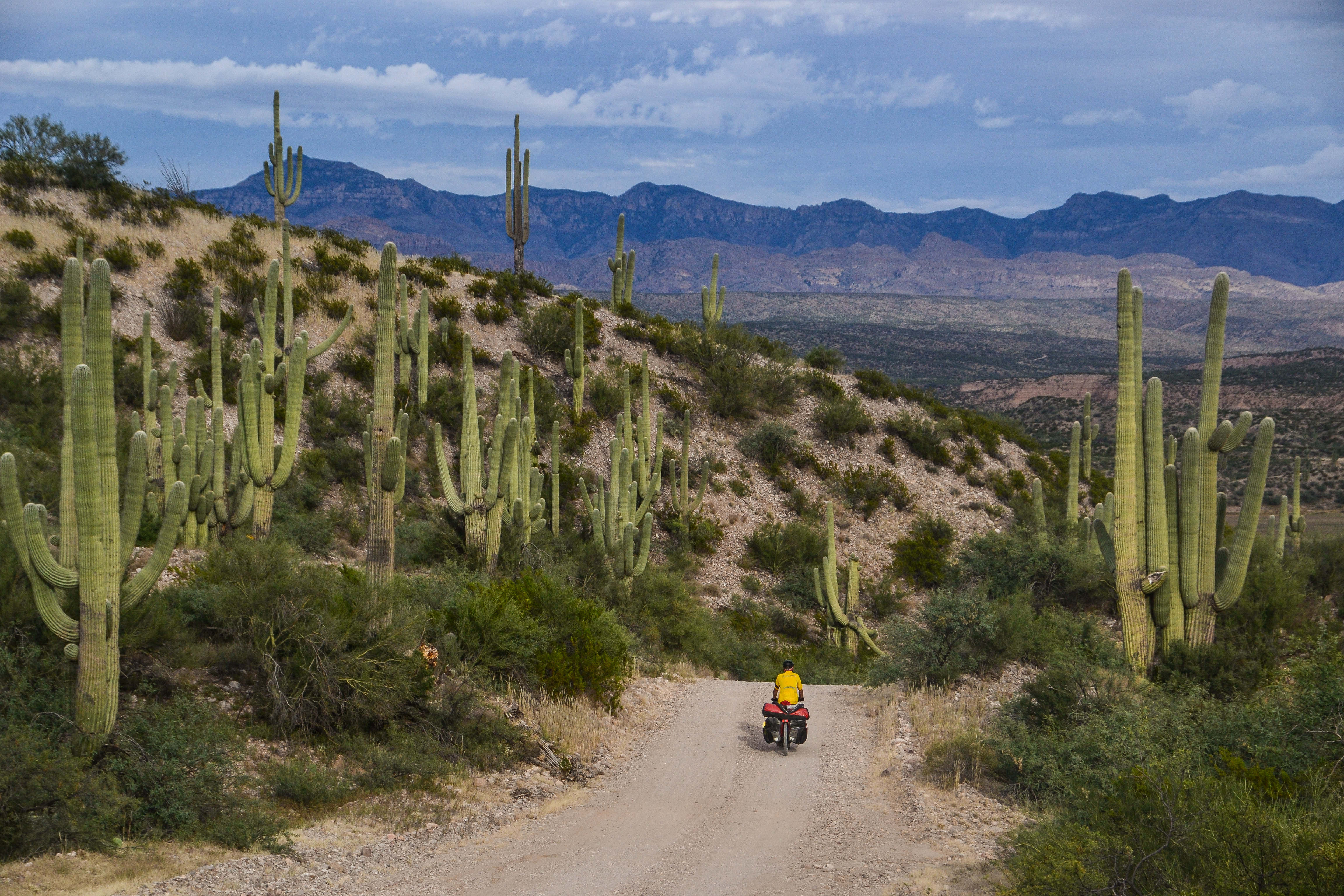 bikepacking in Arizona
