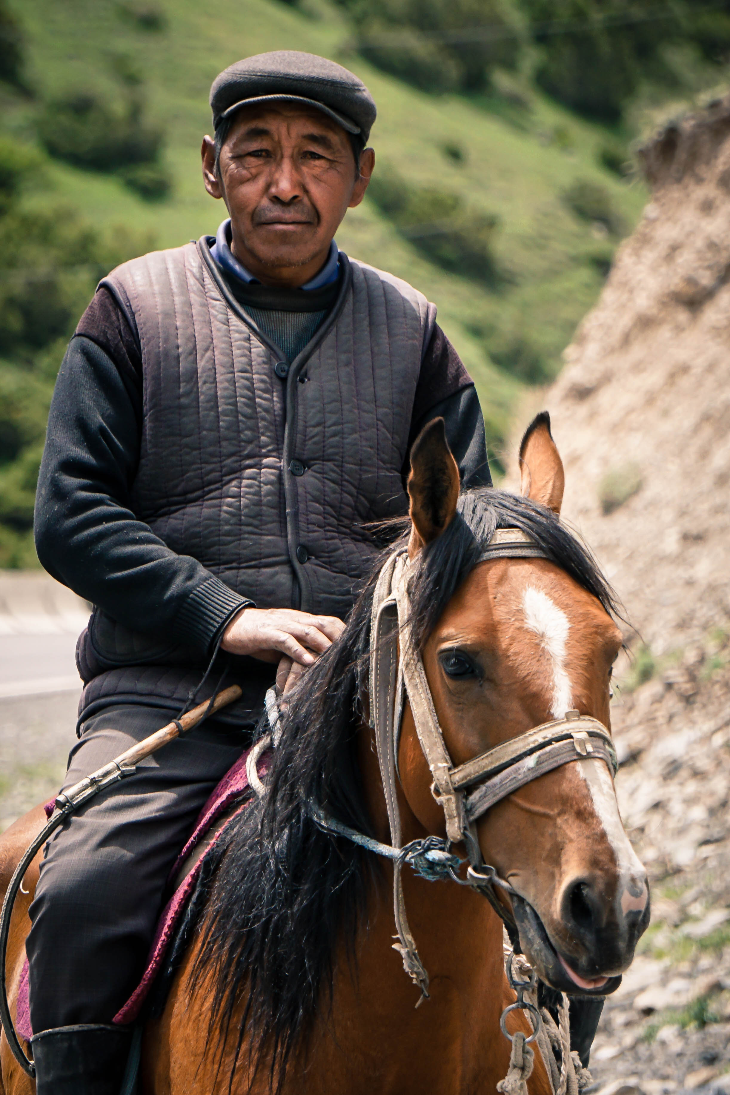 Horseman in Kyrgyzstan