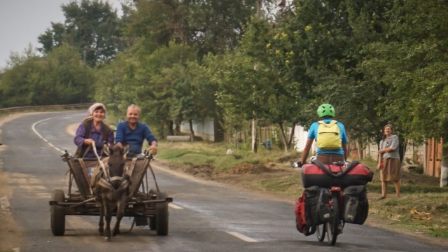 Bicycle touring in Romania