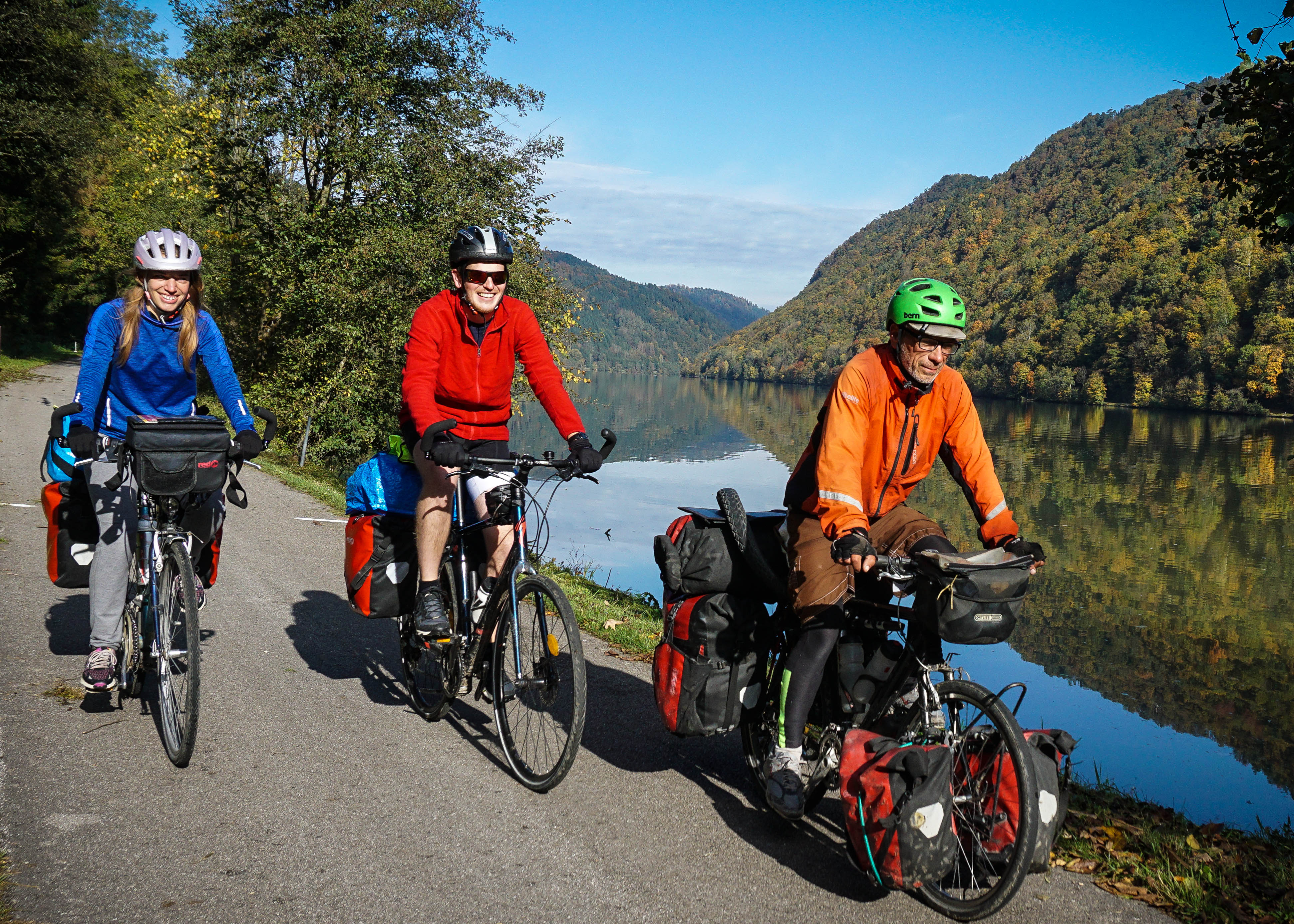 bicycle touring in Europe Danube RIver