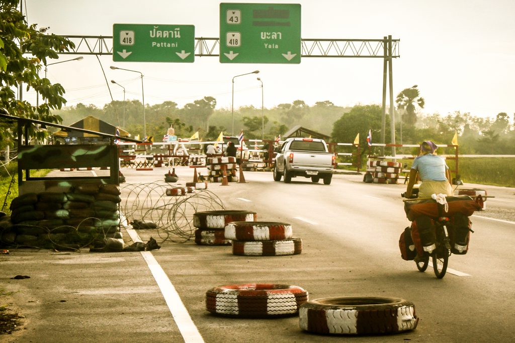 bicycle touring in southern thailand danger zone