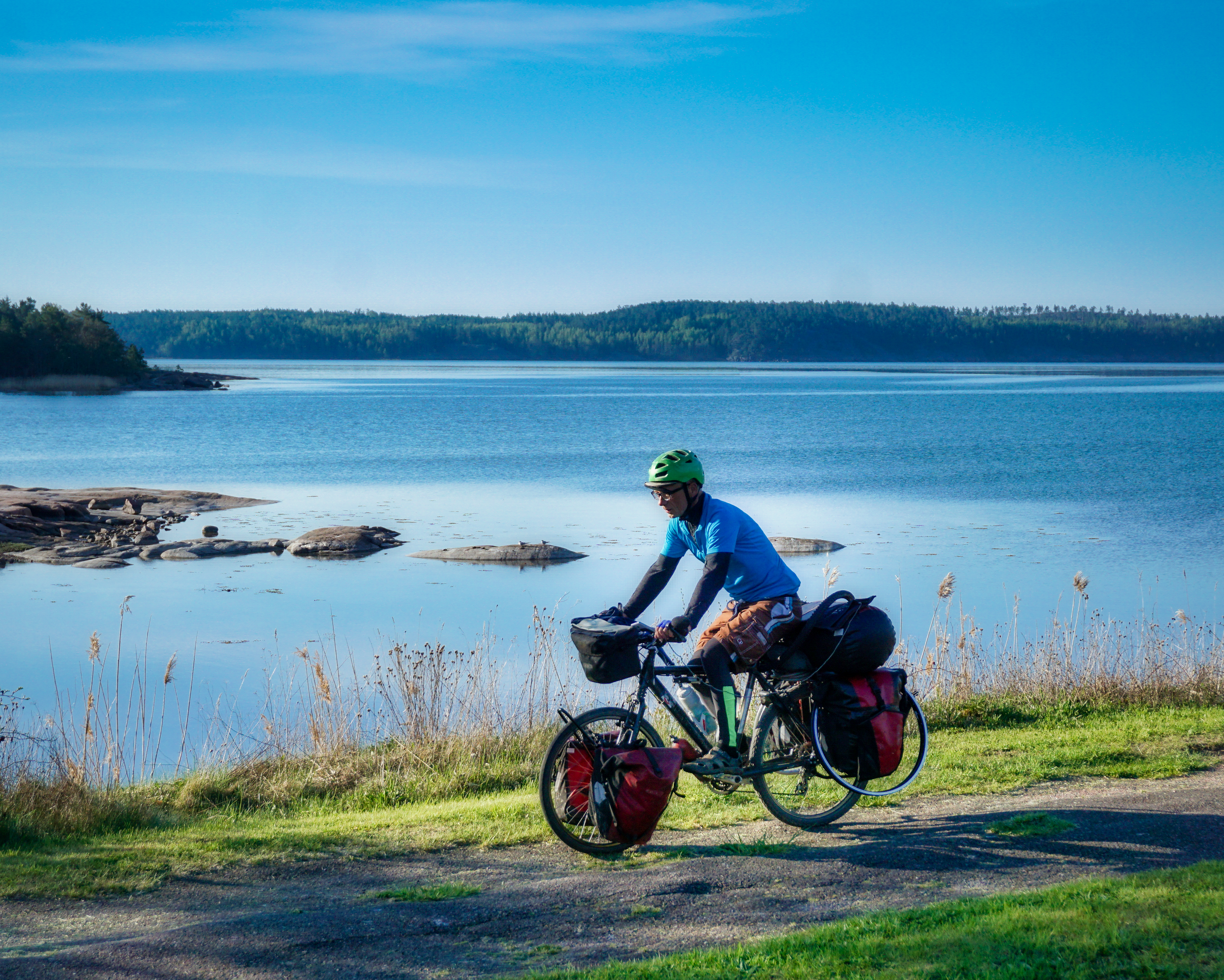 bicycle touring Aland Islands Finland