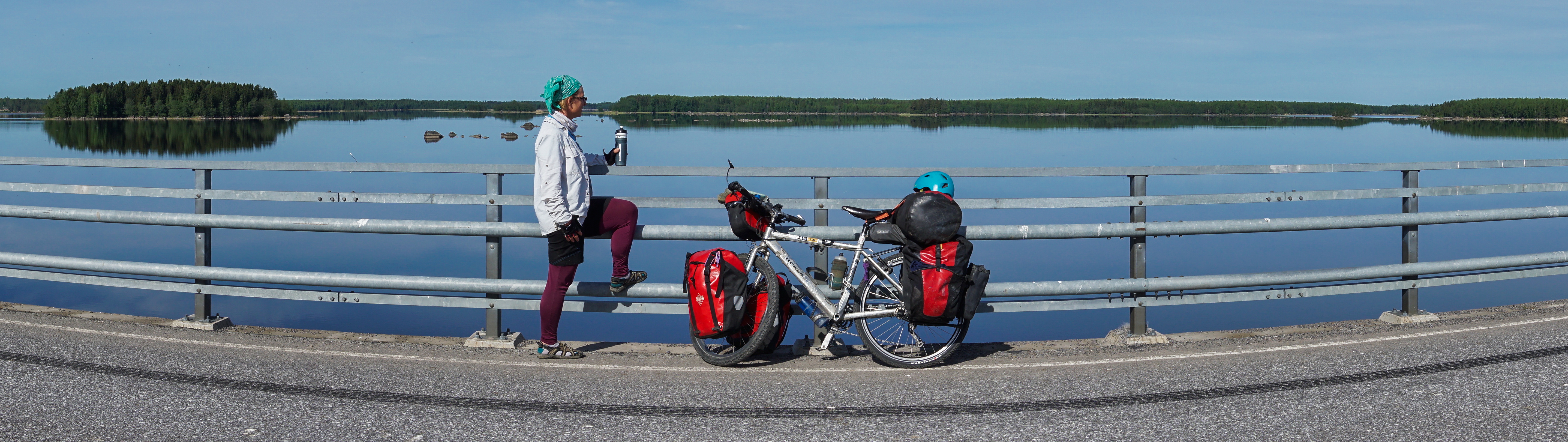 Finland bicycle touring