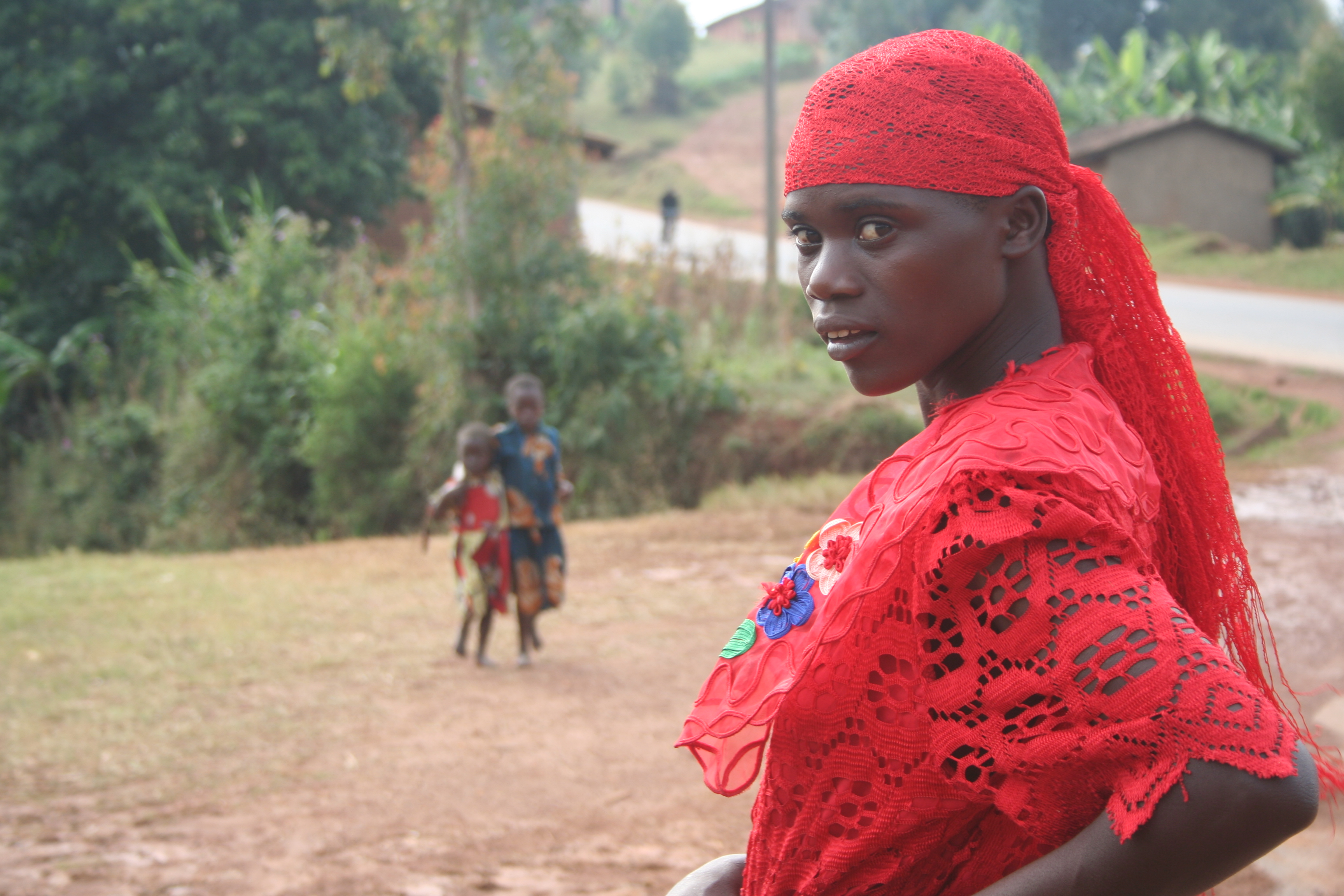 Young woman in Burundi.