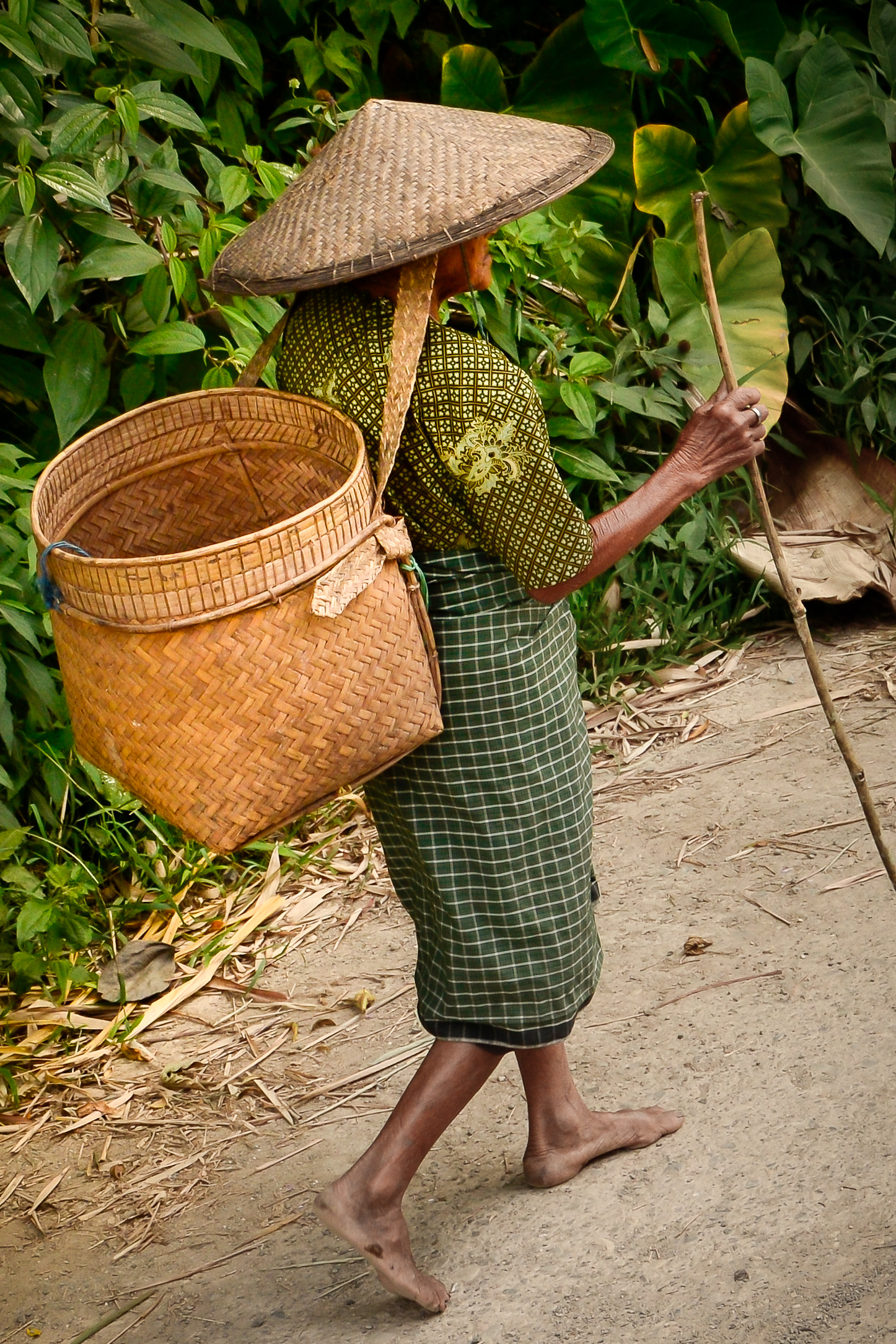 Toraja woman in Indonesia.